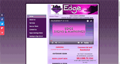 Desktop Screenshot of edgesigns.com