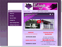 Tablet Screenshot of edgesigns.com